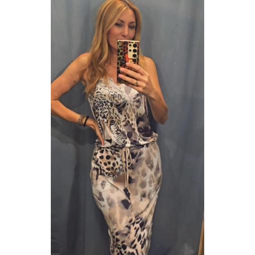 Vestido largo missy 