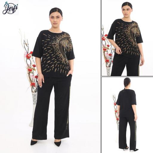 Conjunto plus size medusa