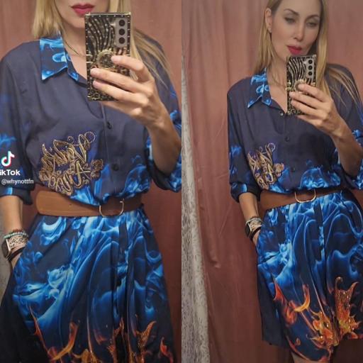 Vestido camisero vendika 