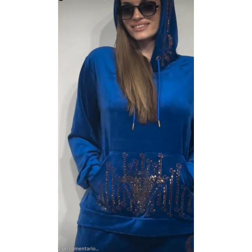 Conjunto welur chazline fashion 