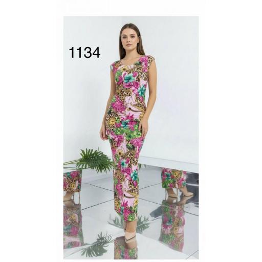 Vestido largo tatu nueva coleccion