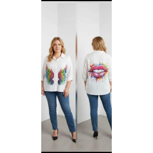 Camisas con brillos dw botones  [0]