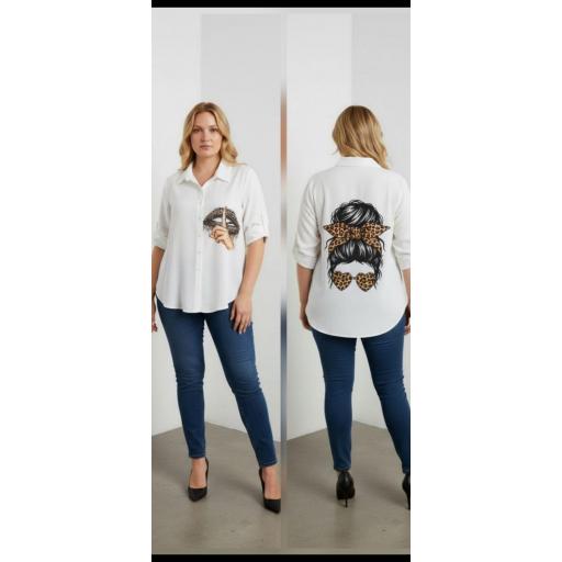 Camisas con brillos dw botones  [1]