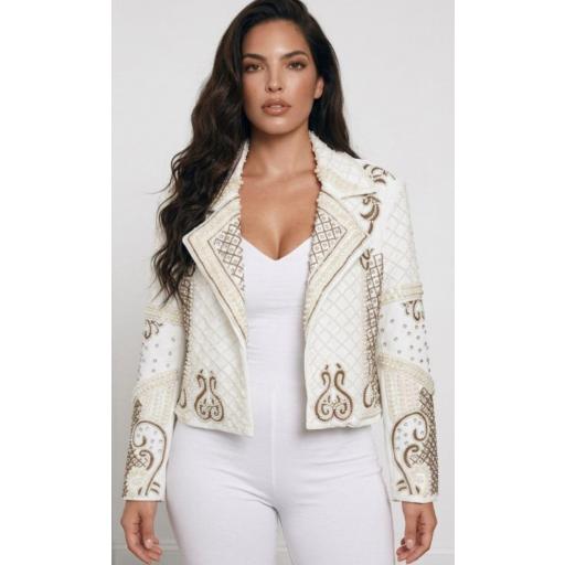 Chaqueta deluxe perlas  [0]