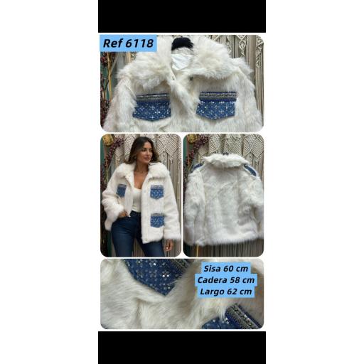 Chaqueta pelo blanca  [1]