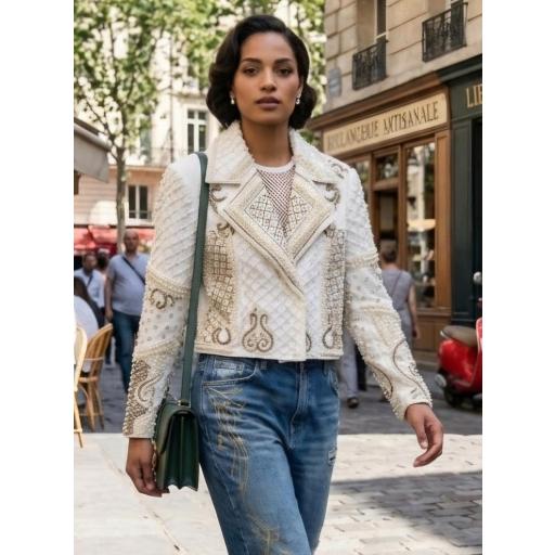 Chaqueta perlas luxuri [0]