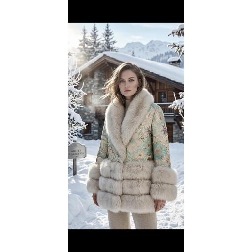 Chaqueta luxury pelo