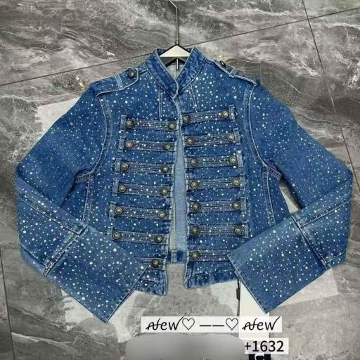 Chaqueta vaquera strass [1]