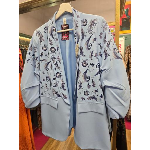 blazier azul  con logos  [0]