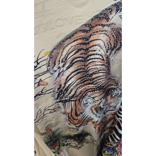 CAMISA  TIGRE EN BRILLOS [1]