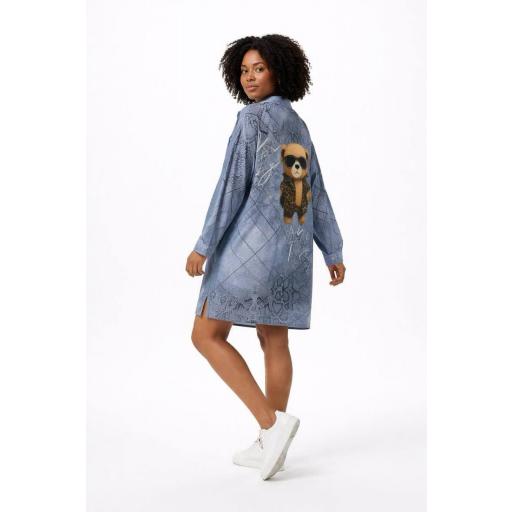 VESTIDO CAMISERO OSOS