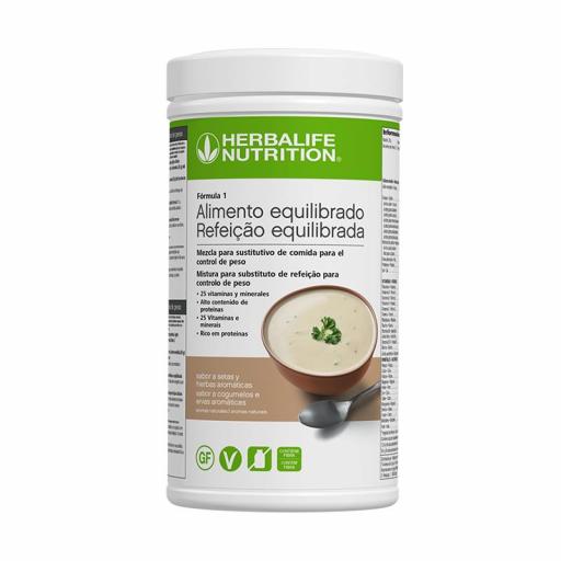 Batidos Fórmula 1 Setas y hierbas aromáticas 550 g [0]