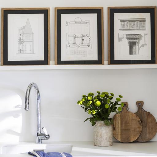 GRABADO ARQUITECTURA MOSAICO