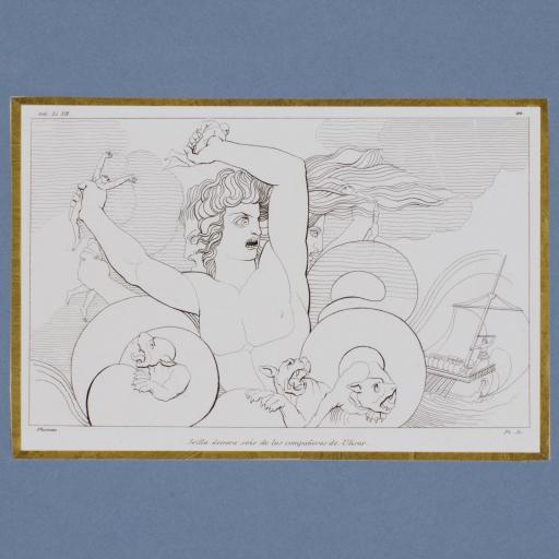 GRABADO ANTIGUO SIGLO XIX