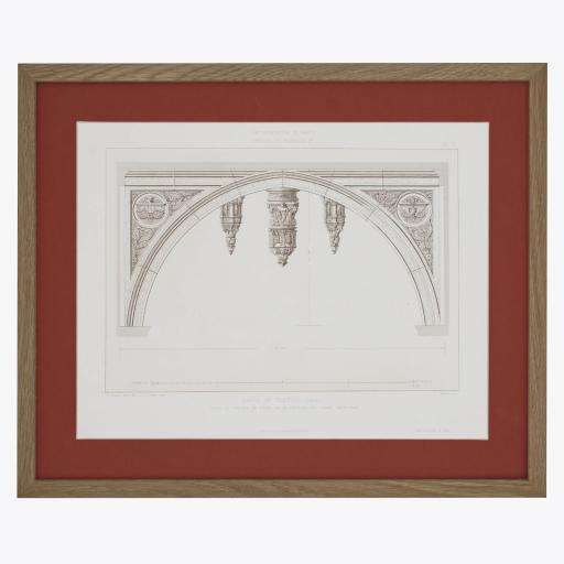 GRABADO ARQUITECTURA MOSAICO