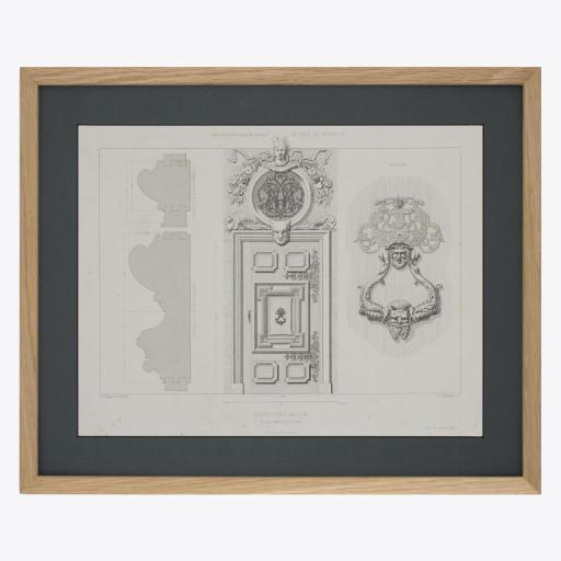 GRABADO ARQUITECTURA MOSAICO