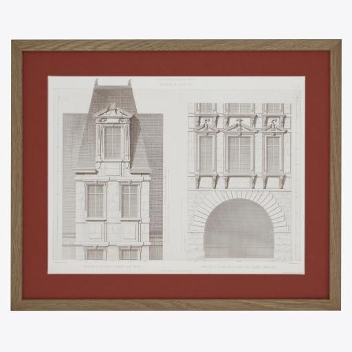 GRABADO ARQUITECTURA MOSAICO