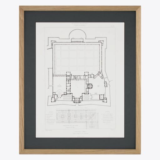 GRABADO ARQUITECTURA MOSAICO