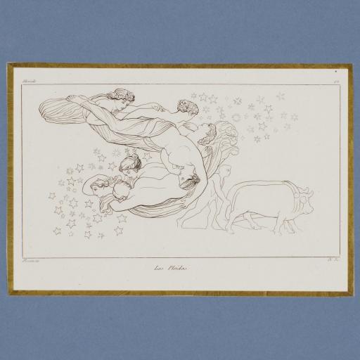 GRABADO ANTIGUO NEOCLASICO