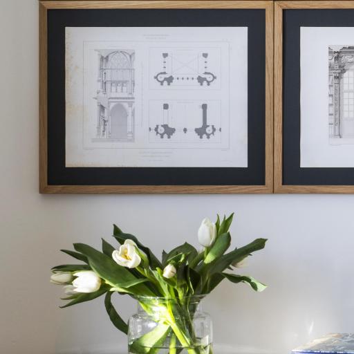 GRABADO ARQUITECTURA MOSAICO