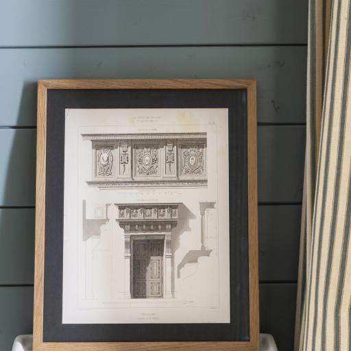 GRABADO ARQUITECTURA MOSAICO