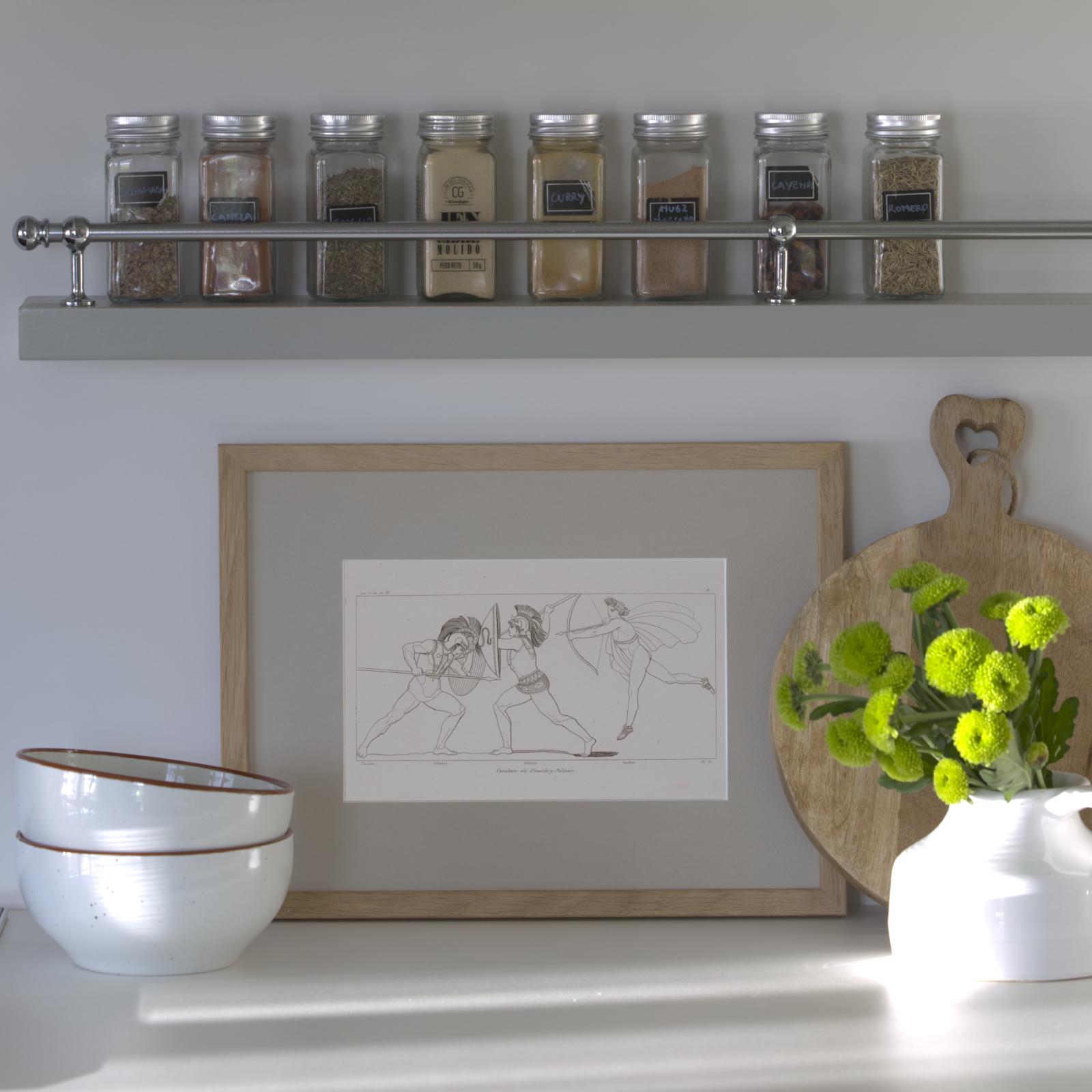 GRABADO CLASICO SIGLO XIX. NAUSICAA Y SU SERVIDUMBRE.