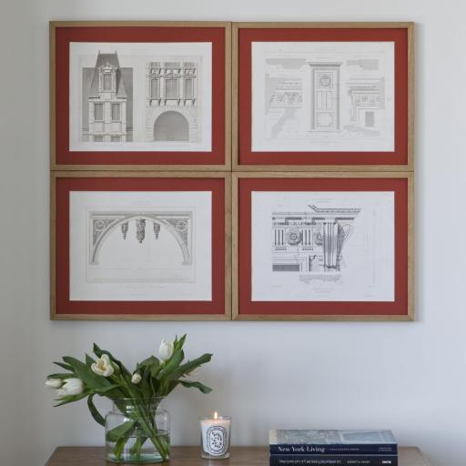 GRABADO ARQUITECTURA MOSAICO