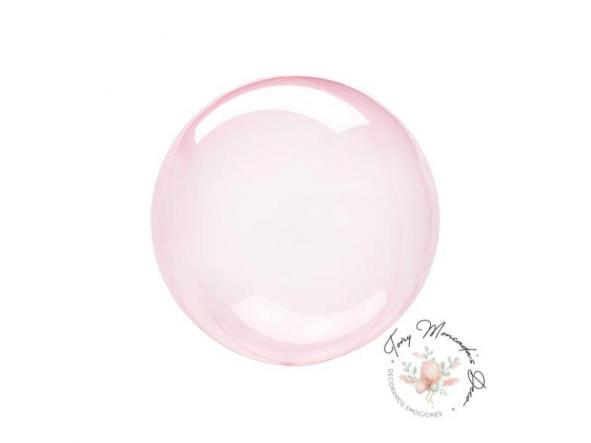 Esfera Cristal  Rosa  15"