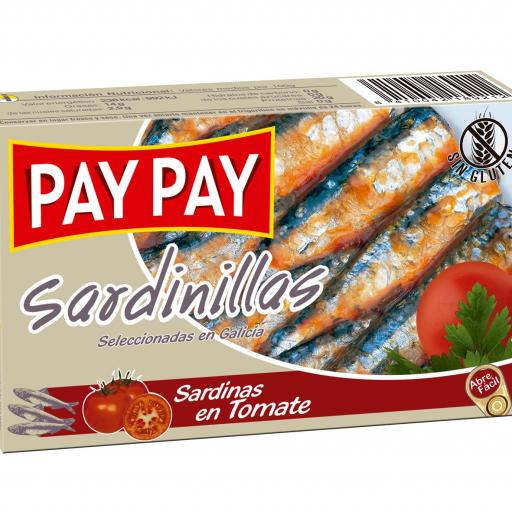 Sardinilla Pay Pay Tomate Acerite Girasol (5Und)
