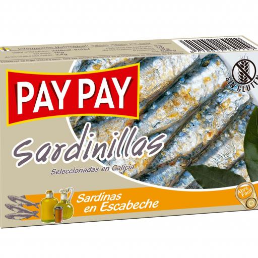 Sardinilla Escabeche Pay Pay Aceite Girasol (5Und)