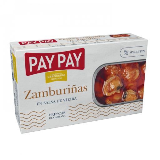Zamburiñas PayPay Salsa Vieira (5 uds)