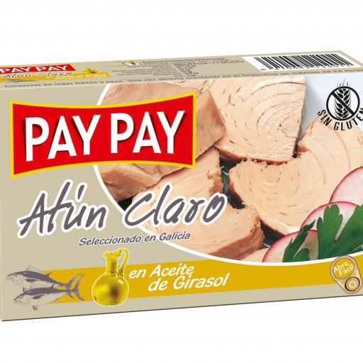 Atun Claro Pay Pay Aceite Girasol (5 uds)