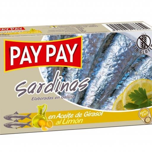 Sardinas al Limon Pay Pay Aceite Girasol (5Und) [0]