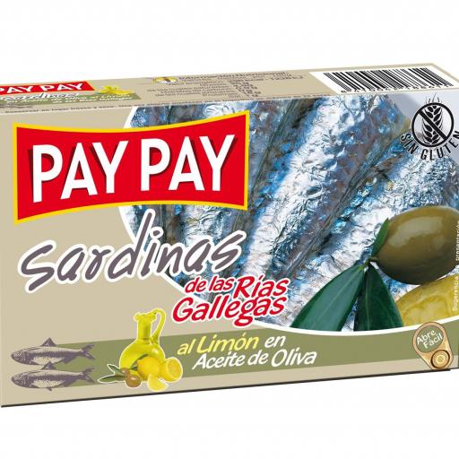 Sardina Pay PAy Oliva Limon  (5Und)