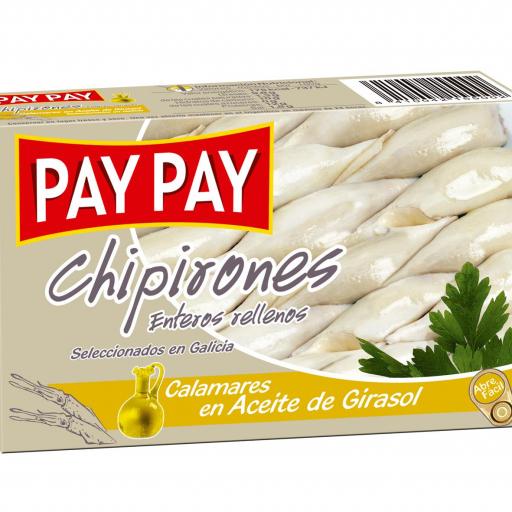 Chipirones Rellenos Pay Pay en Aceite Girasol (5 uds)