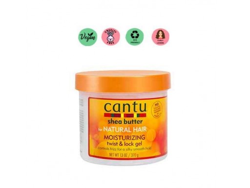 Cantu for Natural hair moisturizing twist & lock gel 370g