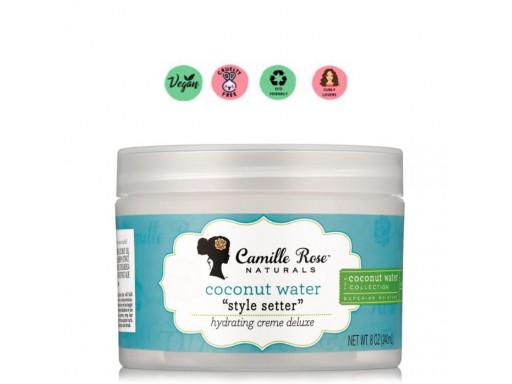 Camille Rose Coconut Wter Syle Setter  Creme Deluxe 240ml 