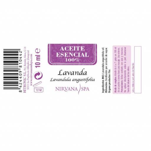 Nirvana SpaAceite Esencial de Lavanda 10 ml [2]