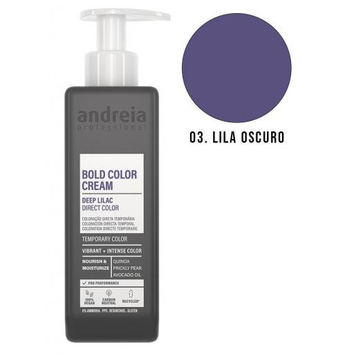 ANDREIA Bold Color Cream Coloración en Crema Temporal 200ML Lila