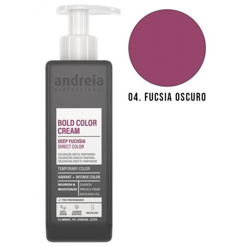 ANDREIA Bold Color Cream Coloración en Crema Temporal 200ML Fucsia