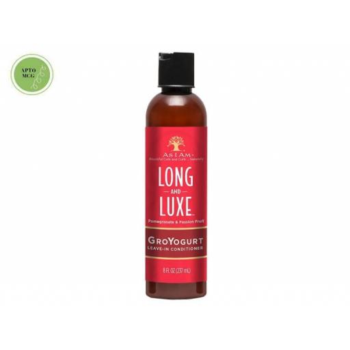 As I Am Long & Luxe Leave-in GroYogurt 8oz  [0]