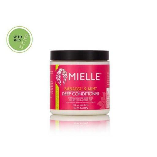 Mielle   Organics Babassu Oil & Mint Deep Cond 8oz [0]