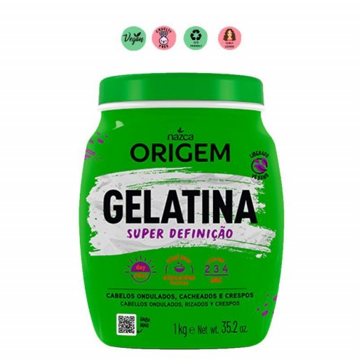 Origem Nazca Gelatina Super Definición 1kg 