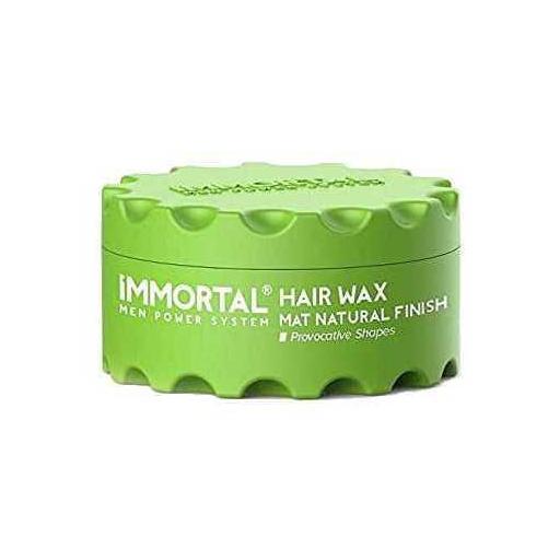 IMMORTAL Hair Wax Mat Natural Finish 150ml [0]