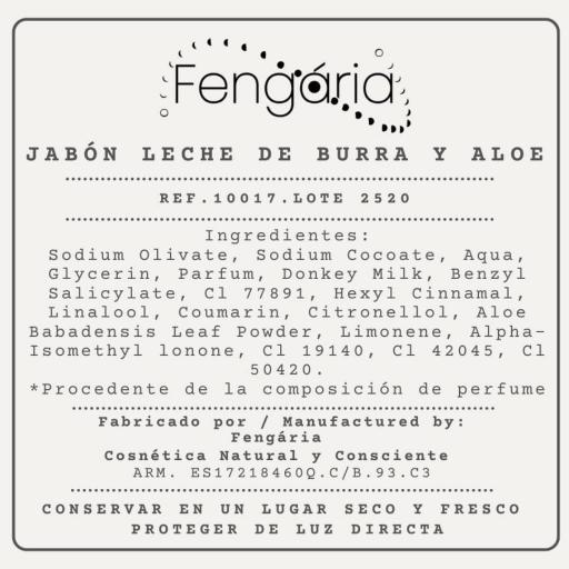 Jabón de Leche de burra y Aloe [1]