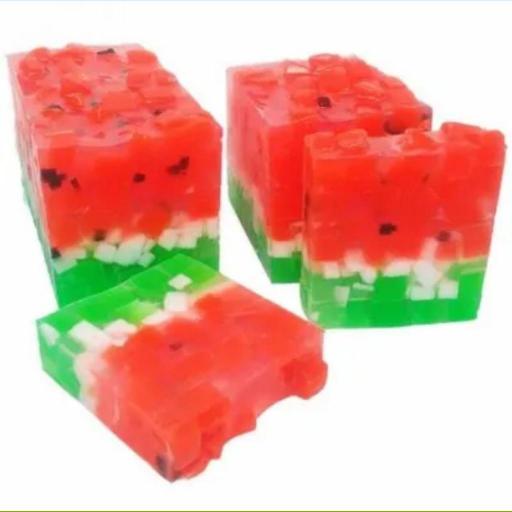 Jabón de Sandia con glicerina vegetal