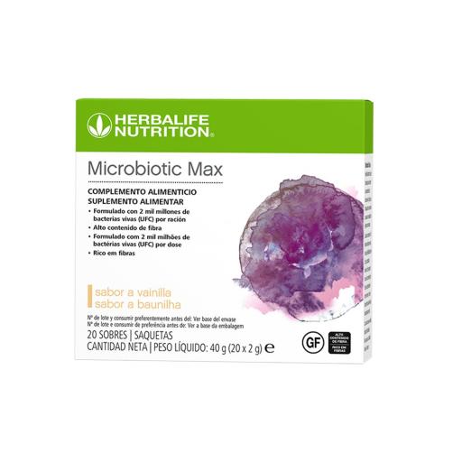 Microbiotic Max 20 sobres sabor a vainilla [0]