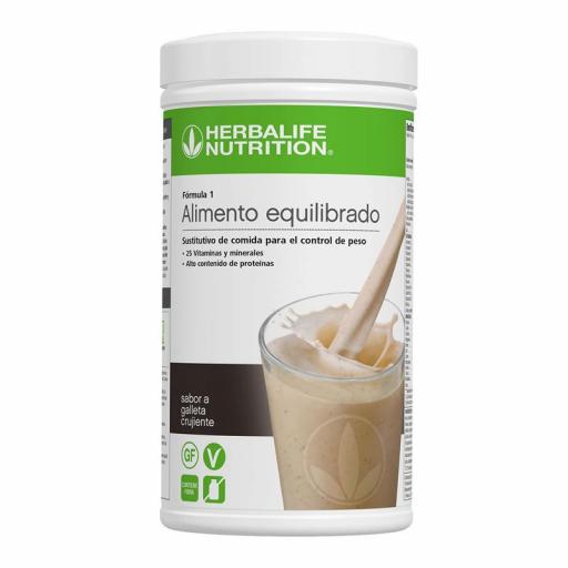 Batidos Fórmula 1 Galleta Crujiente 550g