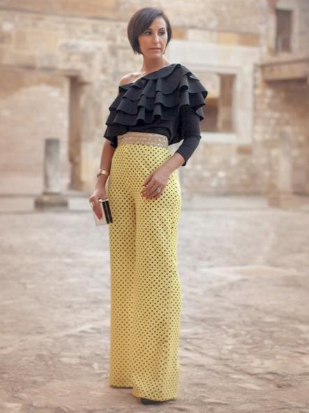 Pantalón Lunares Amarillo  [0]