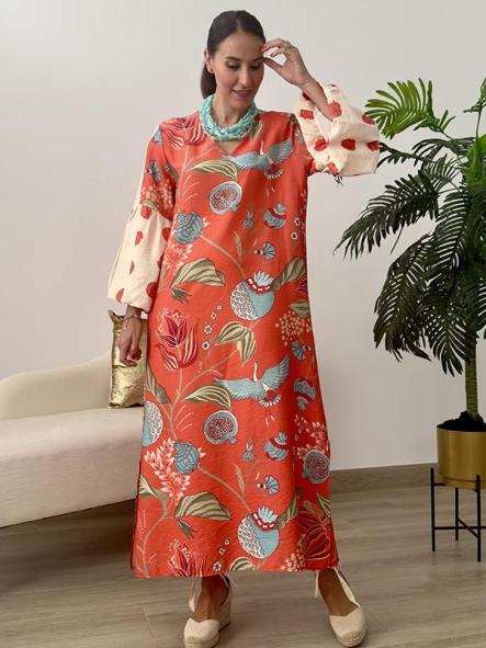 Vestido Selva Coral 